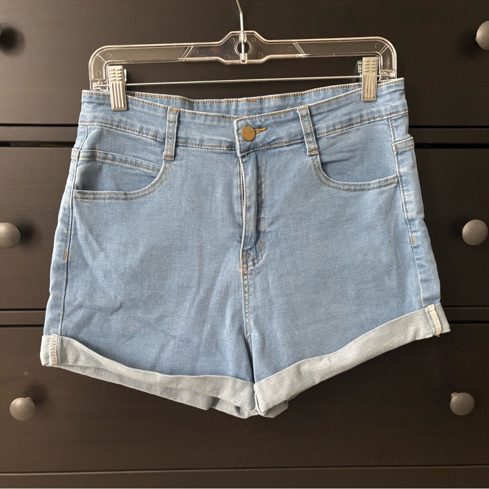 Denim Blue Women's Shorts